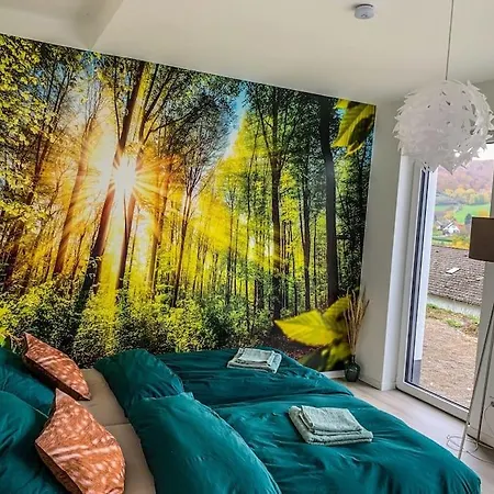 Modernes Doppelzimmer Rhoenblick * Friedewald (Hessen)