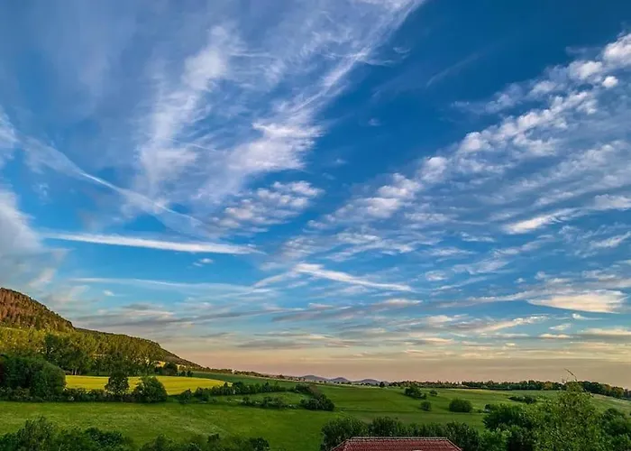 Modernes Doppelzimmer Rhoenblick 公寓 Friedewald (Hessen)